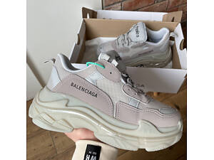 Balenciaga Triple S Clear Sole Grey 36