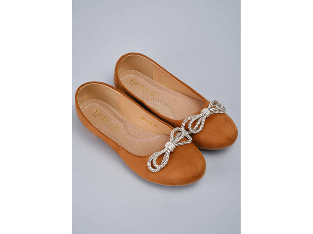 Балетки жіночі 343560 р.36 (22) Fashion Коричневий - Фото 3