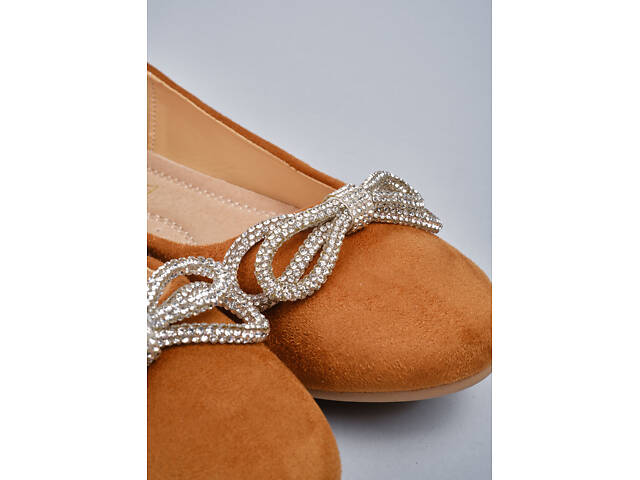Балетки жіночі 343560 р.36 (22) Fashion Коричневий - Фото 4