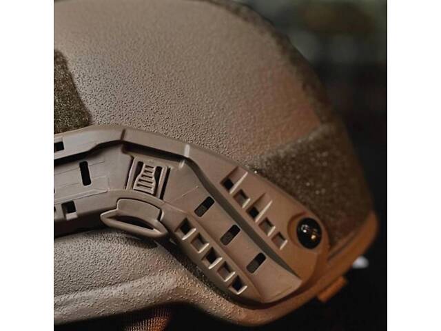 Баллистический шлем Kevlar MICH Mid-Cut Eclipse Gen III Coyote - Фото 2