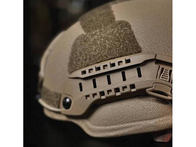 Баллистический шлем Kevlar MICH Mid-Cut Eclipse Gen III Coyote - Фото 3