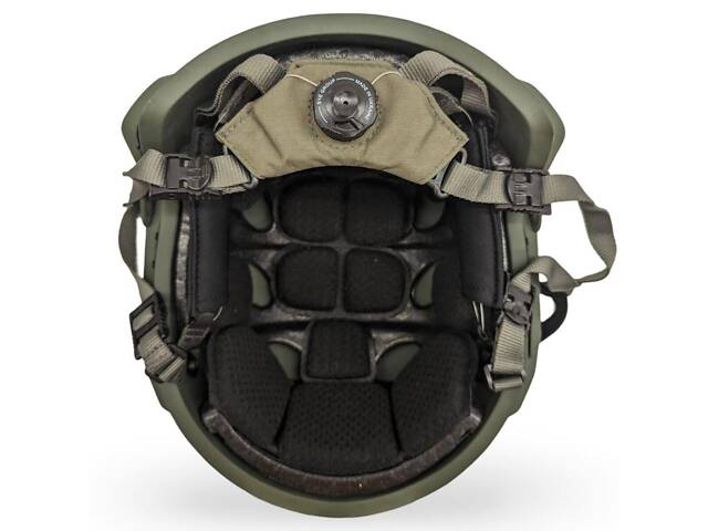 Баллистический шлем KEVLAR SHC BURAN 4.0 Helmet Olive - Фото 4
