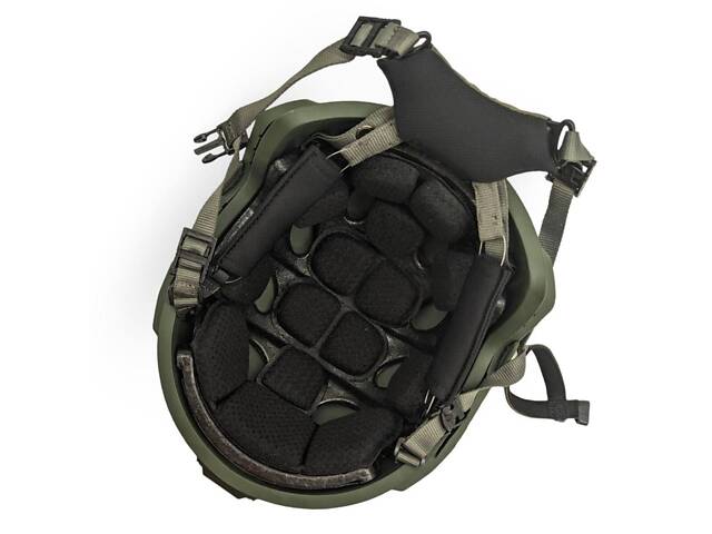 Баллистический шлем KEVLAR SHC BURAN 4.0 Helmet Olive - Фото 5