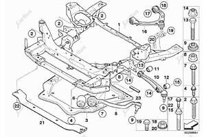 Балка передняя (подрамник) BMW X5 E70 (2010-2013) рестайл, 31116779357