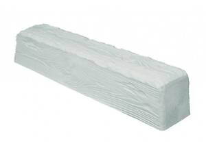 Балка поліуретанова DECOWOOD рустік EQ 006 (4м) classic біла 12х12