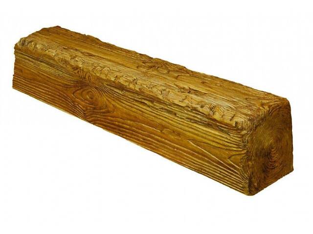 Балка поліуретанова DECOWOOD рустік EQ 006 (4м) classic дуб світлий 12х12 - Фото 1