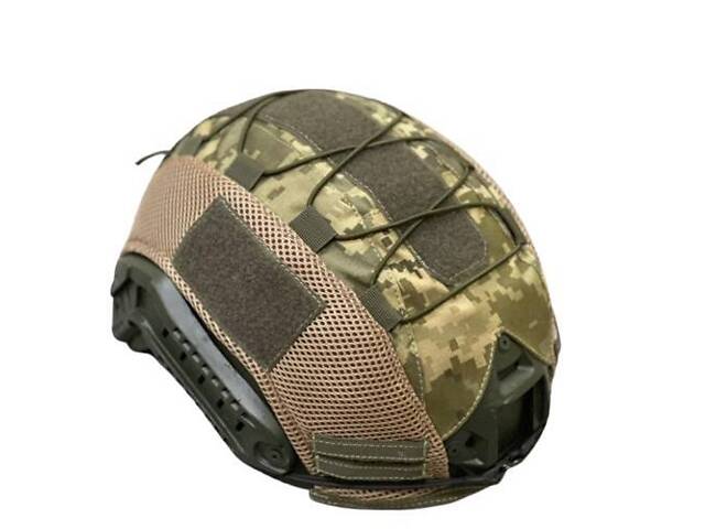 Балістичний шолом-каска FAST Helmet і кавер L Мультикам - Фото 1