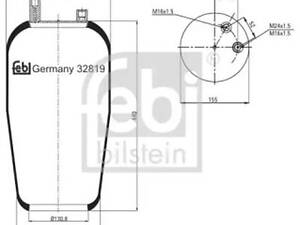 Баллон пневматической рессоры FEBI BILSTEIN