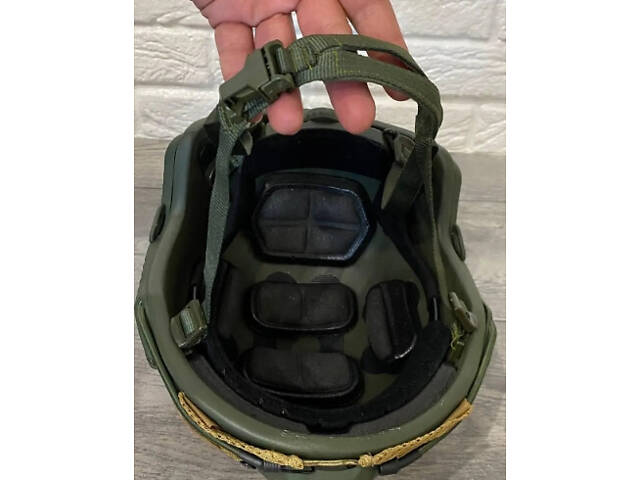 Баллистический шлем каска FAST Helmet + кавер Мультикам - Фото 4