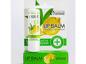 Бальзам для губ Colour Intense Healthy Therapy SPF15 LB-HT № 01 Канабіс та Лимон
