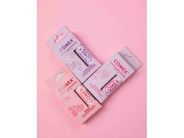 Бальзам для губ Comex Полуниця 5 г (4820230951509) - Фото 3