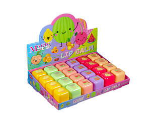 Бальзам для губ зволожуючий Pola Aylr Lip Balm фруктовий LС106 ( 6 шт асортименті)