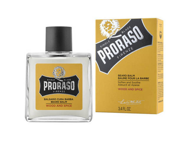 Бальзам для догляду за бородою Proraso Wood & Spice 100 мл (8004395001651) - Фото 1