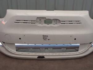 Бампер FIAT 500e II 2020 - передній електричний білий