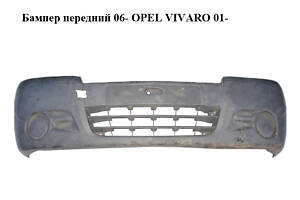 Бампер передний 06- OPEL VIVARO 01- (ОПЕЛЬ ВЫВАРО)