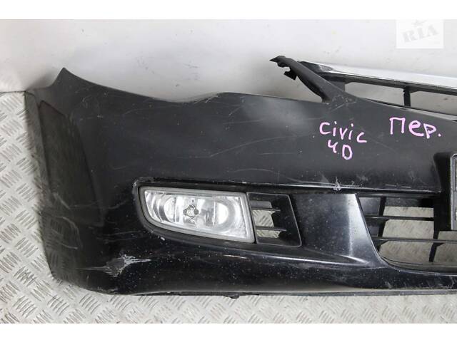 Бампер передний в сборе -09 Honda Civic 4D (FD) 2006-2011 71101SNBE00ZB - Фото 6