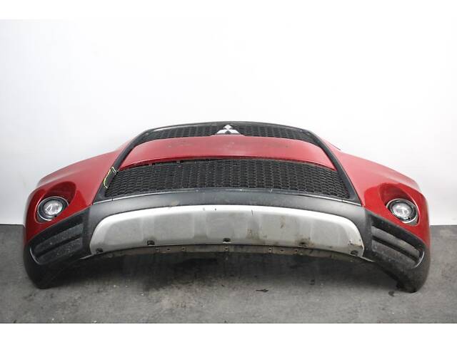 Бампер передний в сборе 09- Mitsubishi Outlander (CW) XL 2006-2014 6400C433 - Фото 1