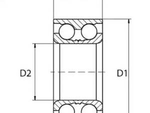 Подшипник ступицы на Clio, Express, Nova, Solenza, Thalia, Twingo, Twizy