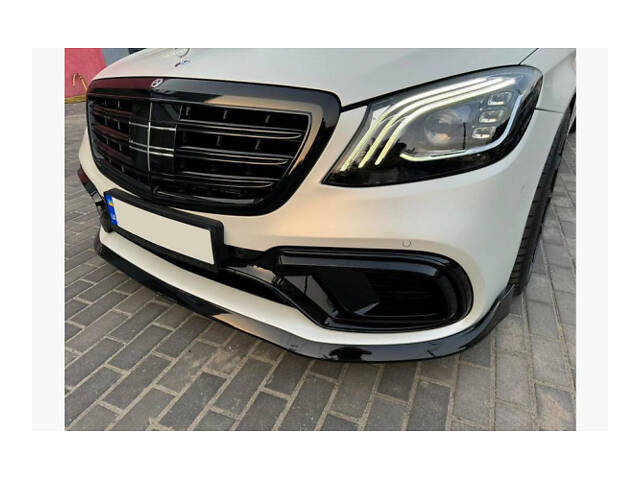 Бампер передний Mercedes S-class W222 2017-2020 (cj-bdk-18s63-frnt-bmp) - Фото 2