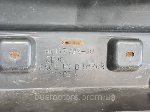 Бампер передний Mitsubishi L200 2006-2010 MN167729 MN167730 - Фото 2