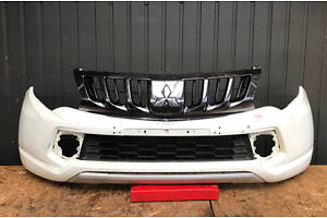 Бампер передний Mitsubishi l200 2015 - 2019 6400F763