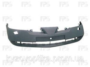 Бампер передній Nissan Primera 2002-2008 (Fps) з отв. омив. фар