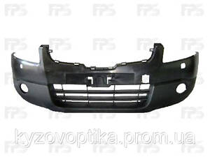 Бампер передній Nissan Qashqai 2006-2009 (Fps) з отв. під омив. фар