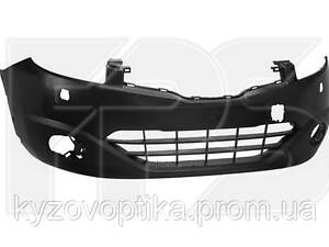 Бампер передній Nissan Qashqai 2010-2014 (TEMPEST) з отв. під омив. фар