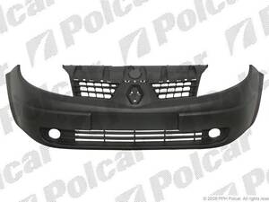 Бампер передний Renault Scenic II 2003-2006 POLCAR 607107-2