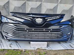 Передний бампер Toyota Camry 70 2018-2021 гг., 521193T935