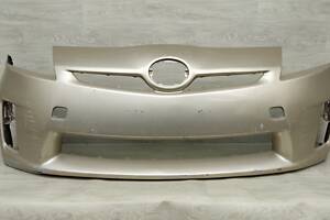 Бампер передний Toyota Prius 3 ZHW30 (2009-2012) 52119-47080 Деф. (трещина)