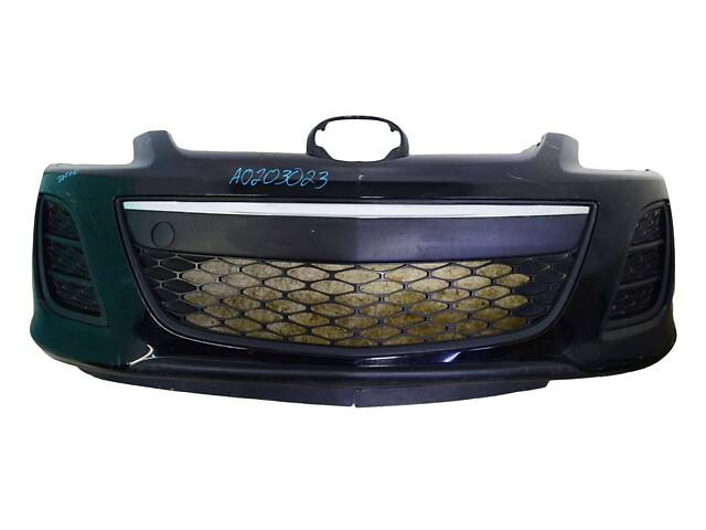 Бампер передний в сборе 09- EH4450031FBB MAZDA CX-7 06-12 - Фото 1