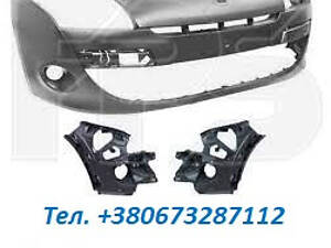 Бампер передний RENAULT MEGANE 09-14 (III)