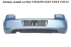 Бампер задний хэтчбек VOLKSWAGEN GOLF 6 09-14 (ФОЛЬКСВАГЕН ГОЛЬФ 6) (5K6807421)