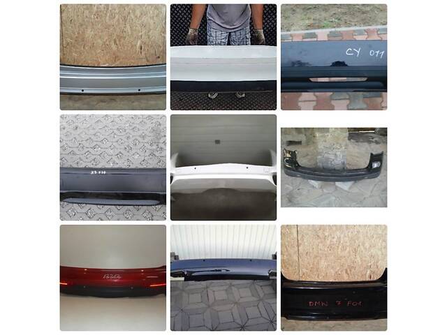 Бампер задний б/у Land Rover Range Rover Sport Ланд Ровер Рендж Ровер Спорт - Фото 1