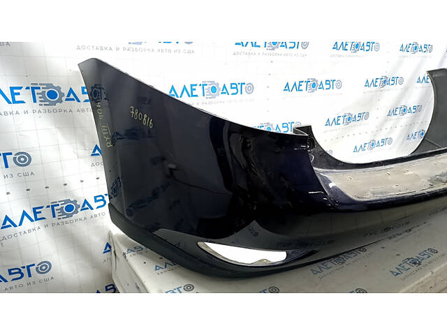 Бампер задний голый Lexus RX350 RX450h 10-15 черный, трещина, CAPA Б/У аналог - Фото 2