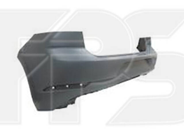 Бампер задний хэтчбек VW Golf 7 2017-2020 Тайвань без отверстий под парктроник - Фото 1