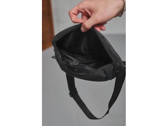 Бананка Adidas чорна - Фото 3