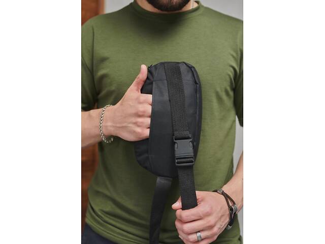 Бананка Adidas чорна - Фото 5