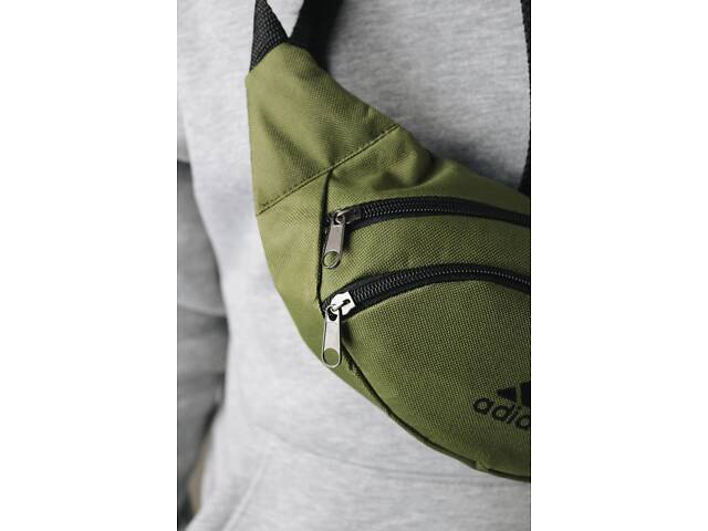 Бананка Adidas хакі - Фото 3