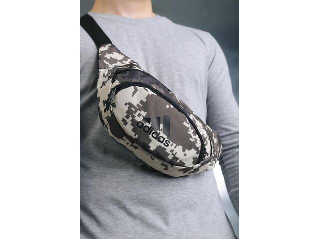 Бананка Adidas піксель - Фото 1