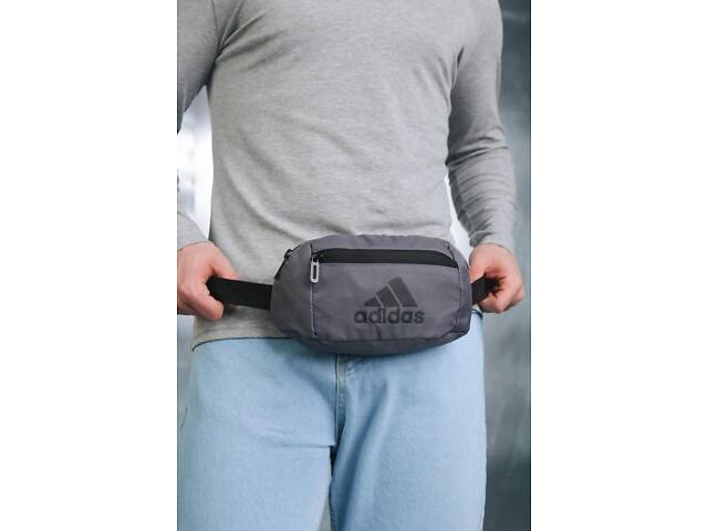 Бананка Adidas сіра - Фото 1