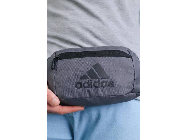 Бананка Adidas сіра - Фото 4