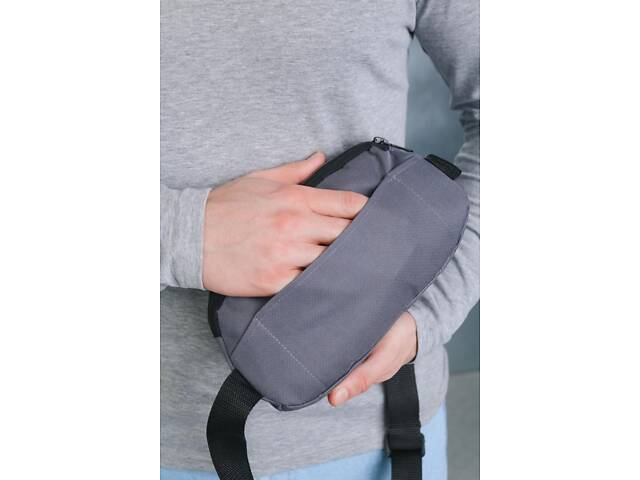 Бананка Adidas сіра - Фото 7