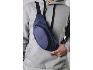 Бандана Adidas Синяя/ принт маленький логотип