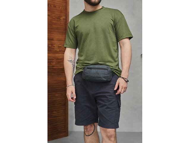 Бананка Adidas темно-сірий меланж - Фото 1