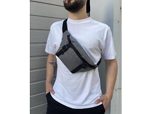 Бананка Fazan сірий меланж