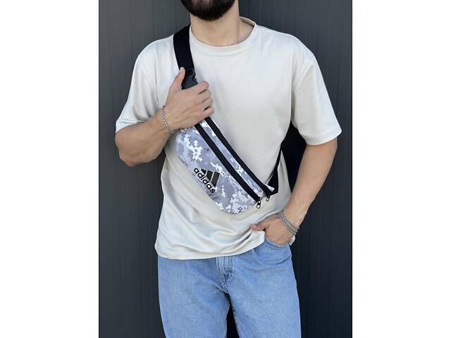 Бананка-сумка Adidas піксель - Фото 3