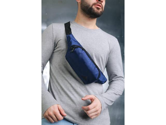 Бананка синя Adidas 1000d - Фото 2