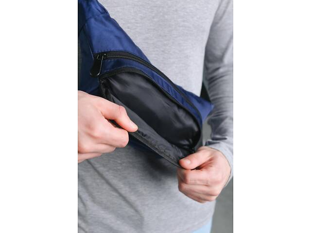 Бананка синя Adidas 1000d - Фото 6